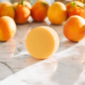 Balsam solid pentru ingrijirea parului, vegan, Piersica - FIXXIA - 215 - CB - 65