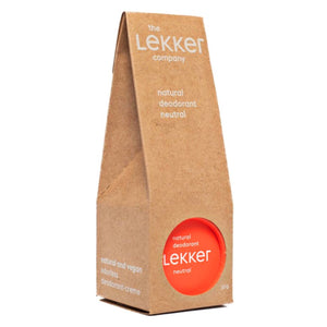 Deodorant crema Lekker Neutral, natural, vegan - FIXXIA - 4726351