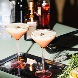 Pahare de Cocktail, set de 2, roz - FIXXIA - 09456545