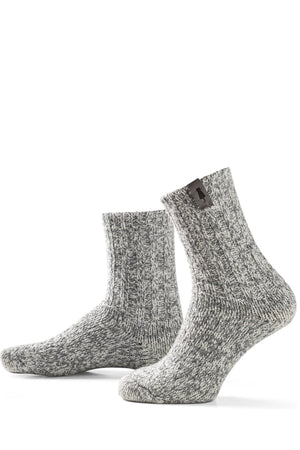 Sosete dama lana SOXS, gri, lungime medie, 37-41 - FIXXIA-WOOL3637