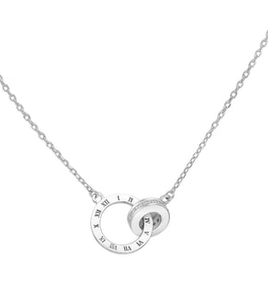Colier cu lantisor din argint Time - FIXXIA - 2420111