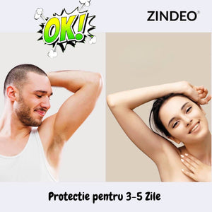 Deodorant antiperspirant crema Zindeo Tea Tree - FIXXIA - zindeocream15g