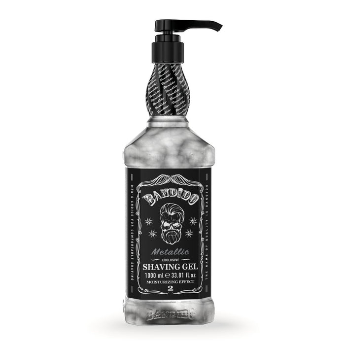 Gel de ras Bandido Shaved Gel Metallic 1000ml