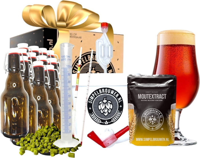 Kit bere artizanala DIY IPA Gift Box Simpelbrouwen