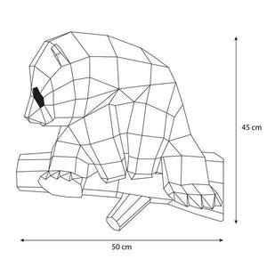 Kit hartie 3D Panda - FIXXIA - 2764315