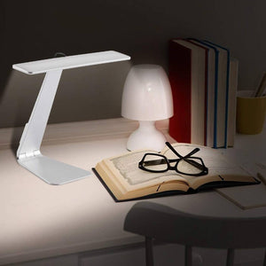Lampa birou Fixxia Smart Silver LED, 3 luminozitati, incarcare rapida USB - C - FIXXIA - 114744451