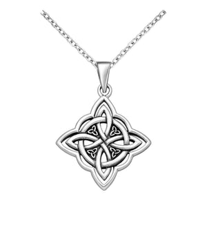 Pandantiv din argint pentru barbati Sterling Silver Oxidized Celtic - FIXXIA - 