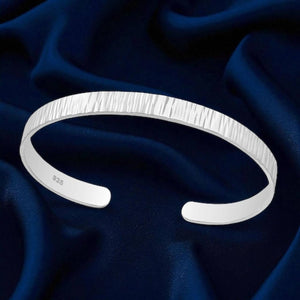 Brățară din argint 925 pentru bărbați – model fără închidere, Silver Life, M/L