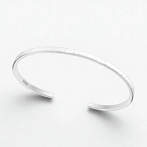 Bratara din argint 925 pentru femei, fara inchidere, Silver Chic, marime M/L