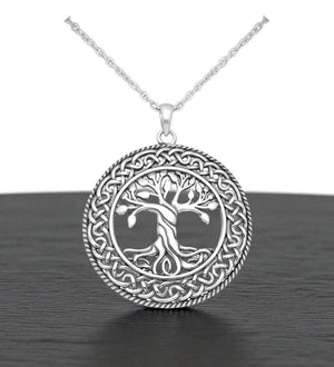 Pandantiv din argint 925, model Arborele Vietii - 6.3g