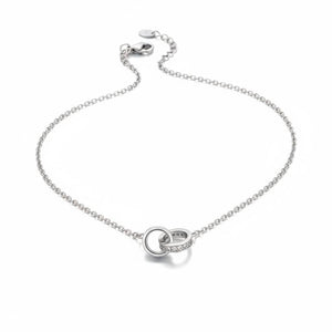 Colier din argint Double Charm