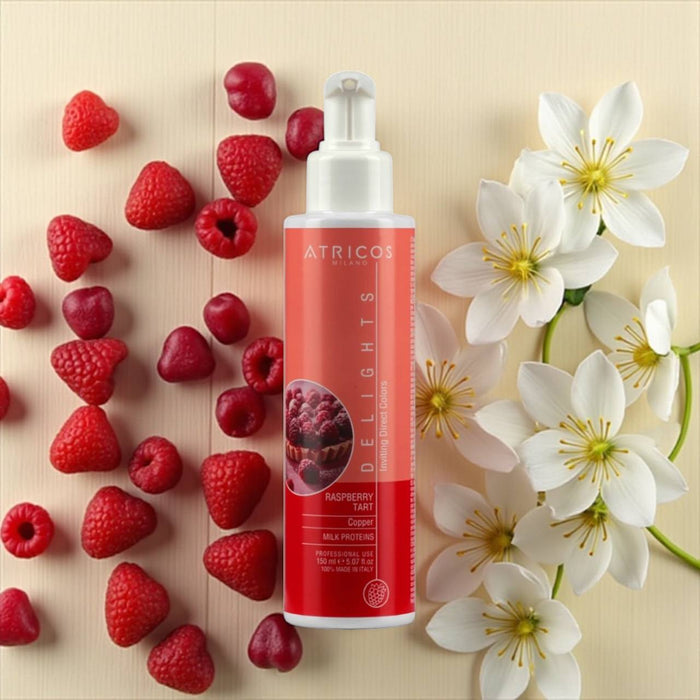 Vopsea Pigment Profesională Atricos Inviting Direct Color Delights - Raspberry Tart Nuanță Cupru