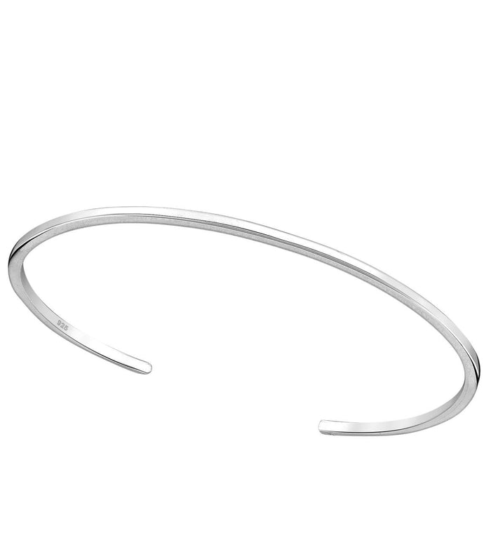 Bratara din argint 925 pentru femei, fara inchidere – design minimalist