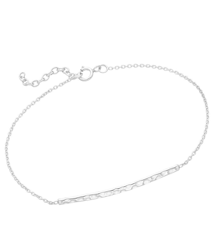 Brățară din argint 925 pentru femei, model Silver Bar, mărime M/L