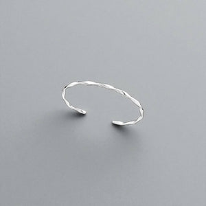 Brățară din argint 925 pentru femei, fără închidere, Silver Shine, mărime M/L