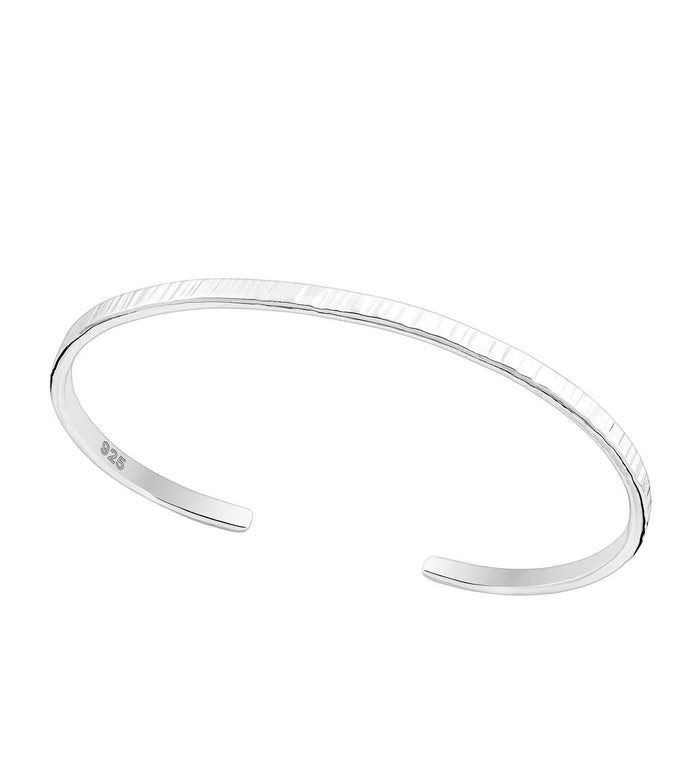 Bratara din argint 925 pentru femei, fara inchidere, Silver Chic, marime M/L