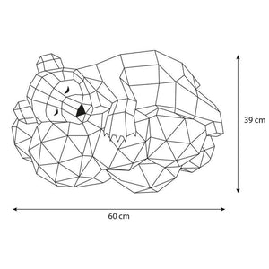 Kit hartie 3D Sleeping Bear