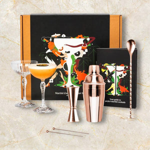 Set cadou Cocktail 7 piese Coupe Rose - FIXXIA - 567110