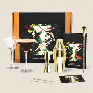 Set cadou Cocktail 7 piese Gold V - FIXXIA - 