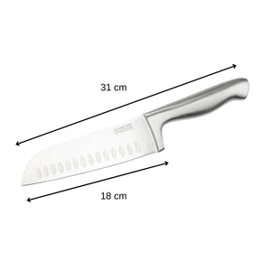 Cutit de bucatarie Santoku Nirosta - FIXXIA-74336114