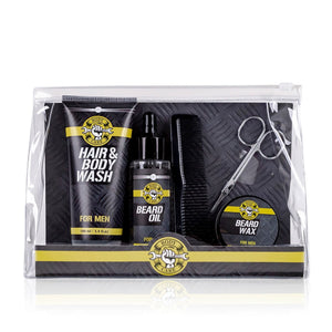 Set cadou barbati ingrijire barba Accentra Bath & Body Tools, Accentra, Cadou, Cadou pentru el, Ceara de mustata, Gel de dus, Model_Set cadou, Ulei pentru Barba