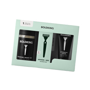 Set cadou pentru barbierit piele sensibila Boldking Shave Set Sensitive Skin - FIXXIA-3721