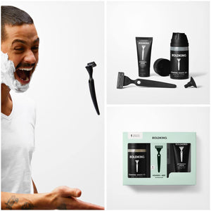 Set cadou pentru barbierit piele sensibila Boldking Shave Set Sensitive Skin - FIXXIA-3721