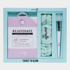 Set cadou Ticket To Glow masca peel-off Rejuvenate - FIXXIA-TTG-00033