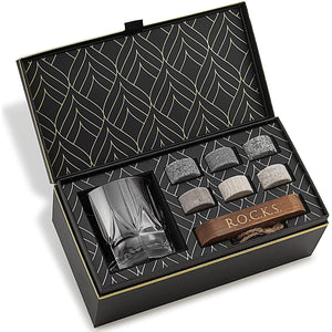 Set pahare cu pietre The Connoisseur's Set - Imperial Glass Edition - FIXXIA-w26d5530