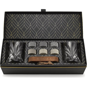 Set pahare cu pietre The Connoisseur's Set - Palm Glass Edition - FIXXIA-w26d5555