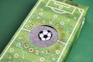 Sosete personalizate, vesele, colorate, 3 perechi, unisex, Cake Day Fotbal Day - FIXXIA-VU7UK512X4